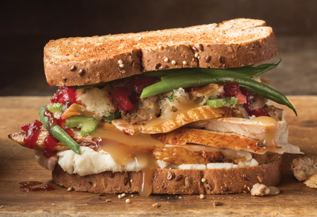 Thanksgiving Leftover Turkey Sandwiches